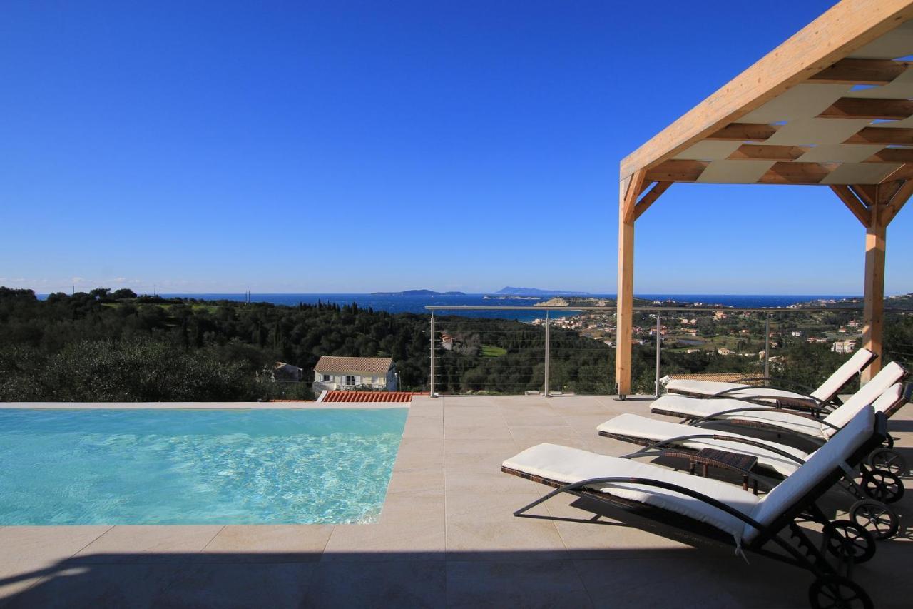 Sunset Sea View Villa 5 Arillas  Eksteriør billede